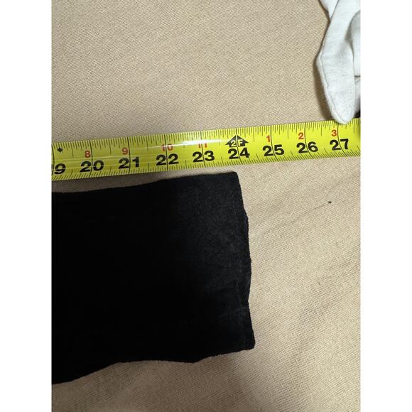 BLANKNYC Suede Moto Jacket Womens Small Black Biker Asymmetrical Zip Belted - Picture 12 of 15